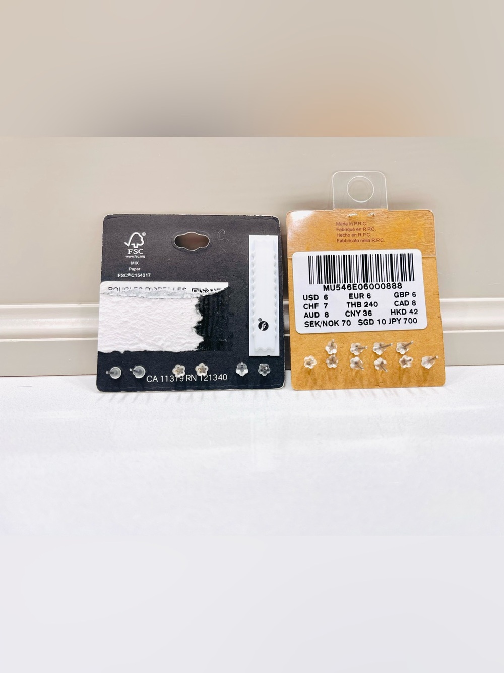 LAST DAY SALE! NEW! Garage & Brandy earrings NWT - Picture 6 of 6